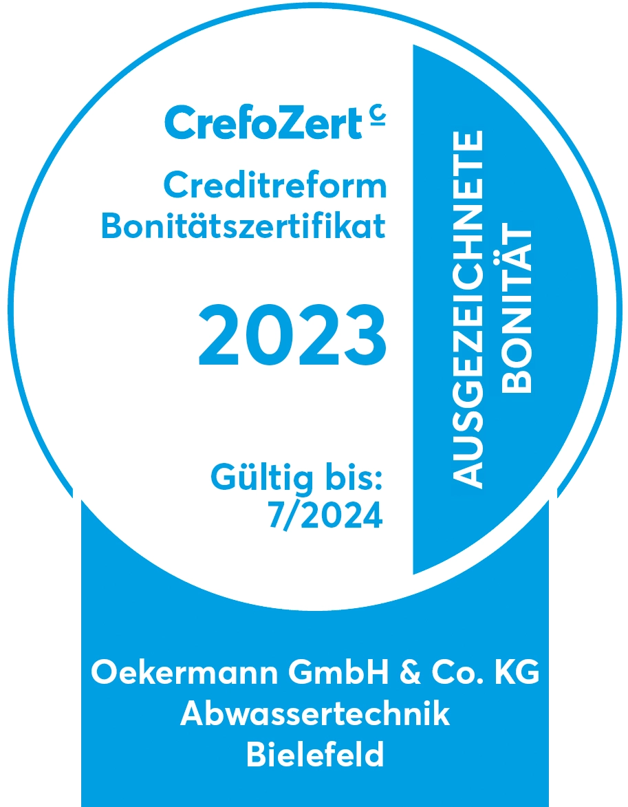 Bonitätszertifikat „CrefoZert“ 2023