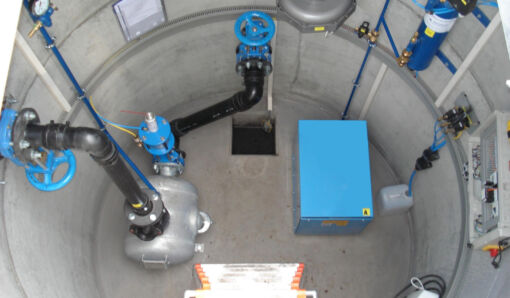 Kompaktanlagen OKA - OEKERMANN - Pneumatische Abwasserförderung